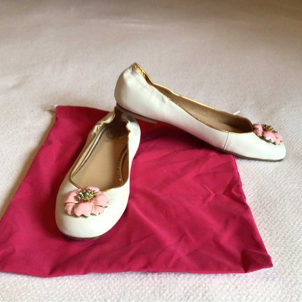 NIB Lilly Pulitzer, Colors in Blossom, ballet flat 8m